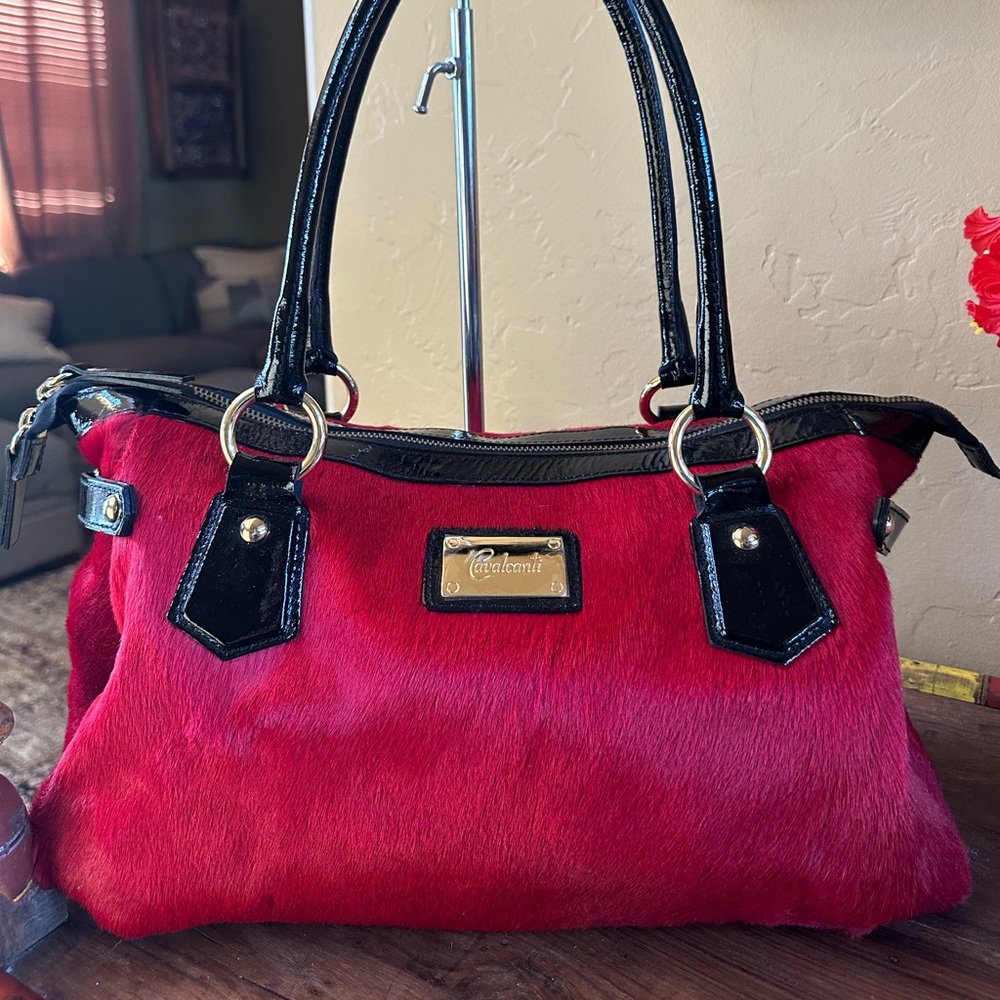 💥💥SOLD💥💥Red and Black Handbag